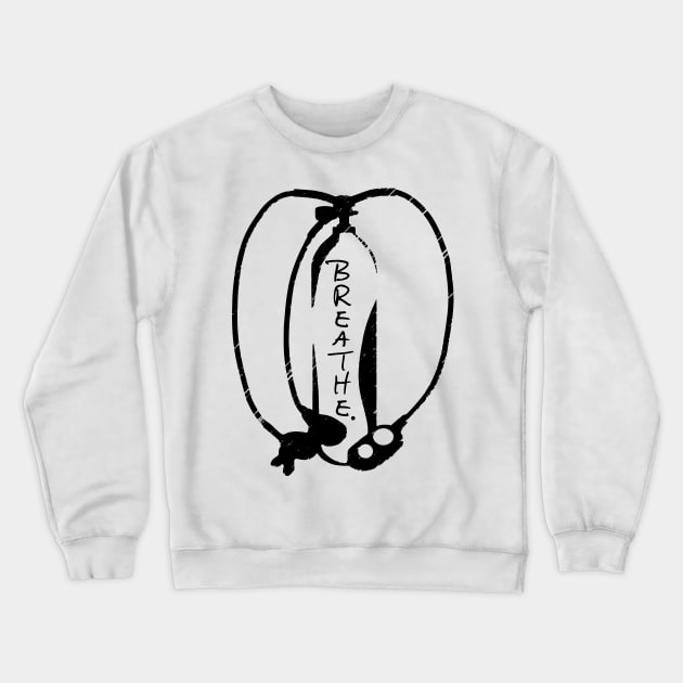 Scuba tank (black) Crewneck Sweatshirt by Lonely_Busker89